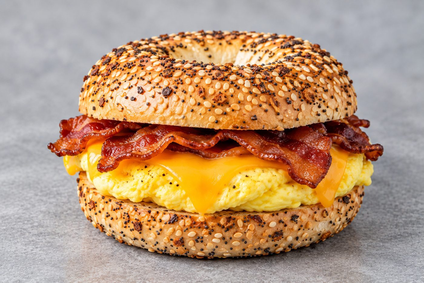 Bagel Egg, Bacon & Cheese