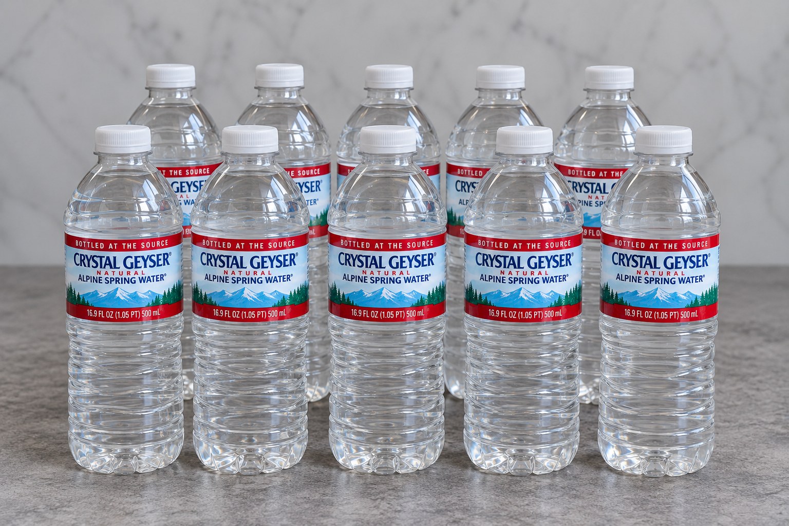 Crystal Geyser Bottled Water